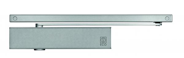 Gleitschienenschließer ECO Türbreite < 1250 mm TS61B Silber RAL 9006