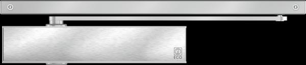 Gleitschienenschließer ECO Türbreite < 1100 mm TS41B Silber ähnlich RAL 9006
